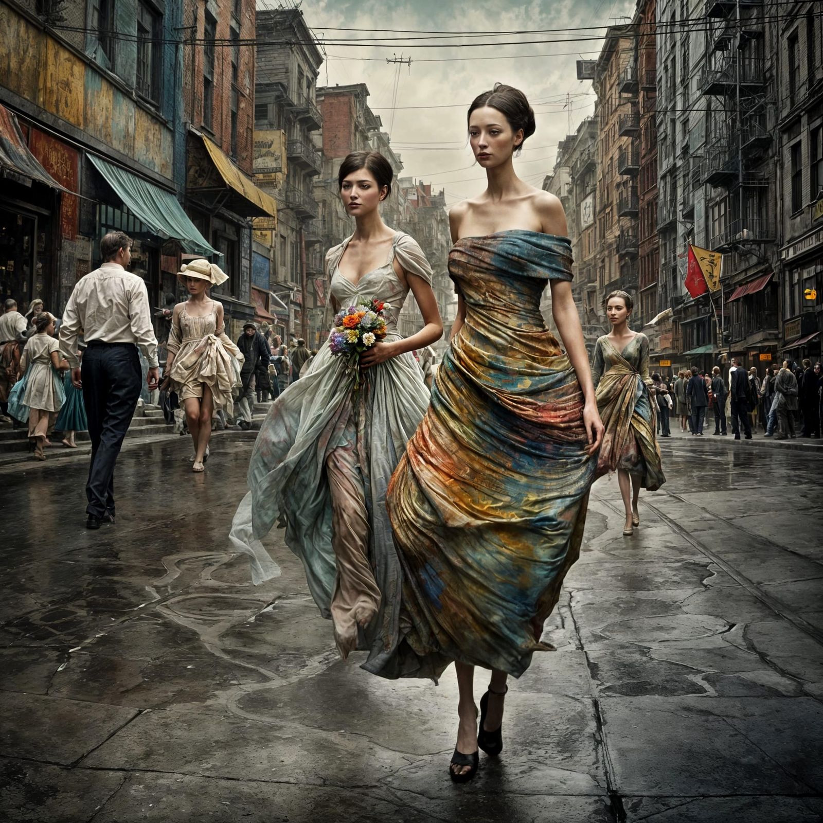 75 years ahead of the fashion of the time...