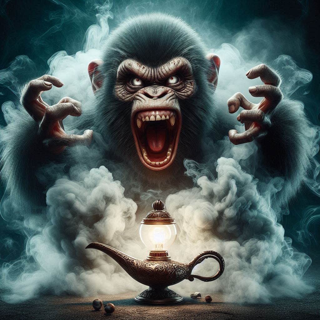 angry monkey 1