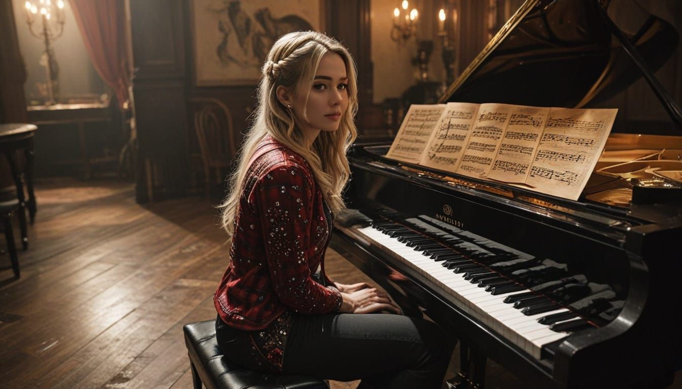 Romantic Piano Music Melancholy Moment