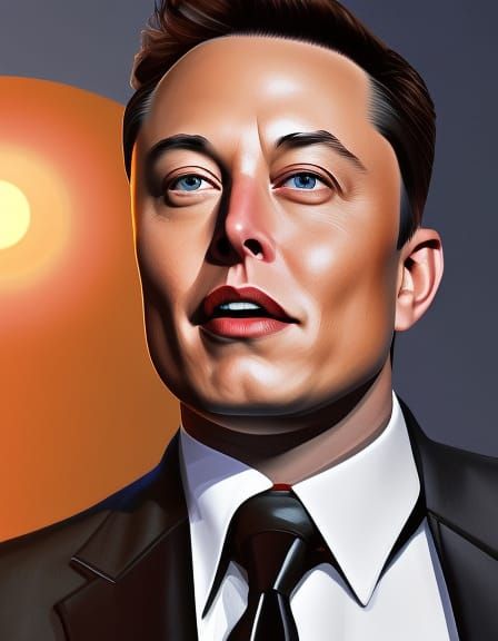 Elon Musk - AI Generated Artwork - NightCafe Creator