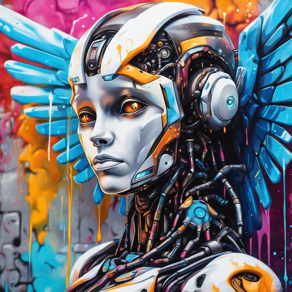 A robotic angel