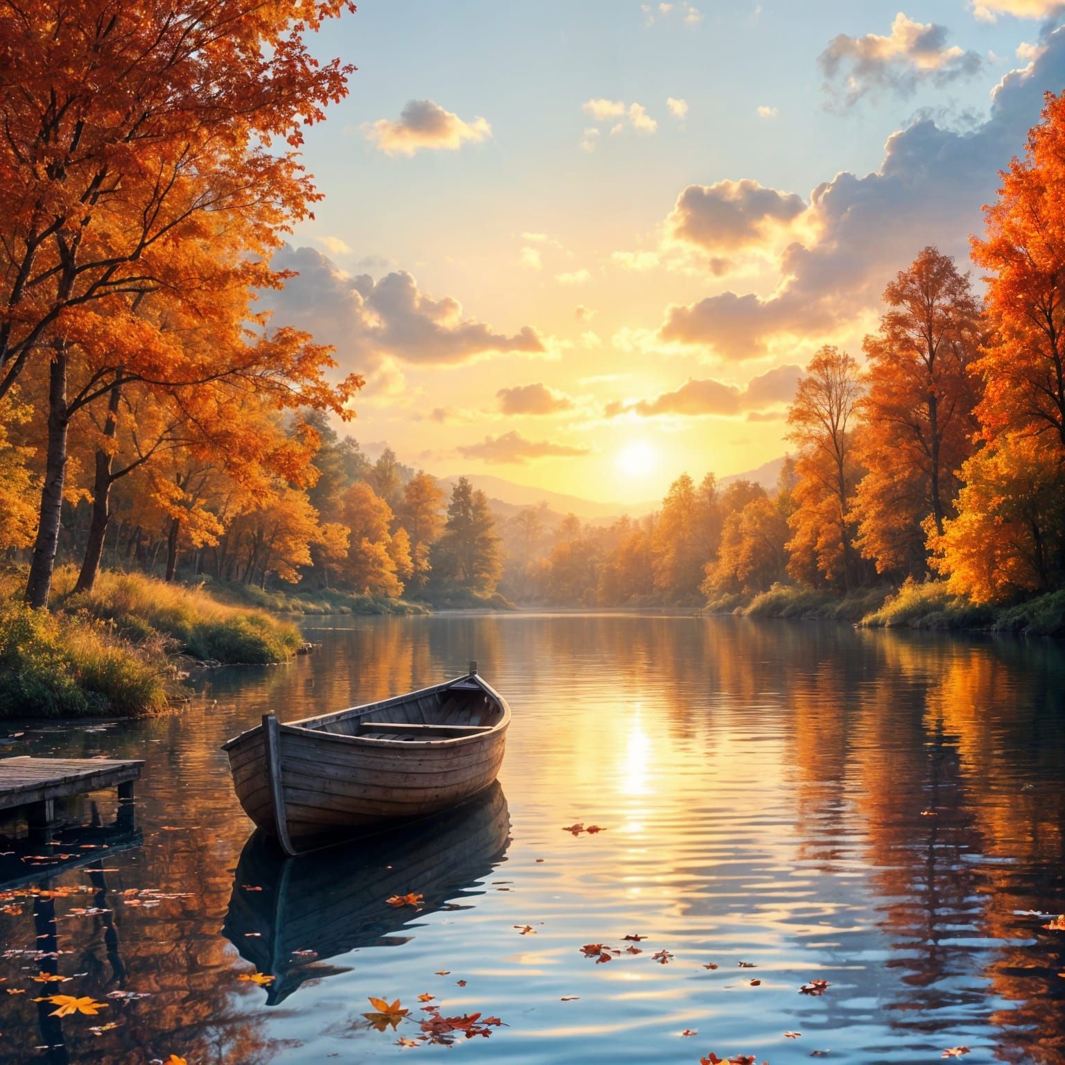 A tranquil lake  by @Sherkhal