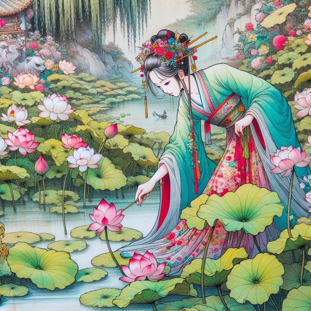 Lotus appreciation   by @Billcat