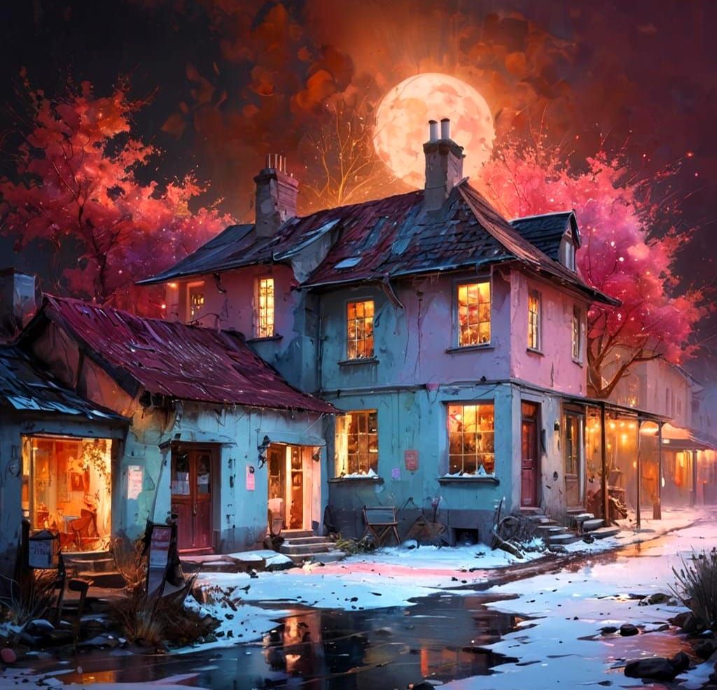 Cotton Candy Moon