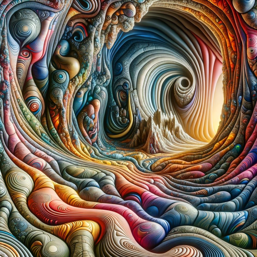 Infinite Patterns and Reality Warped Landscape
