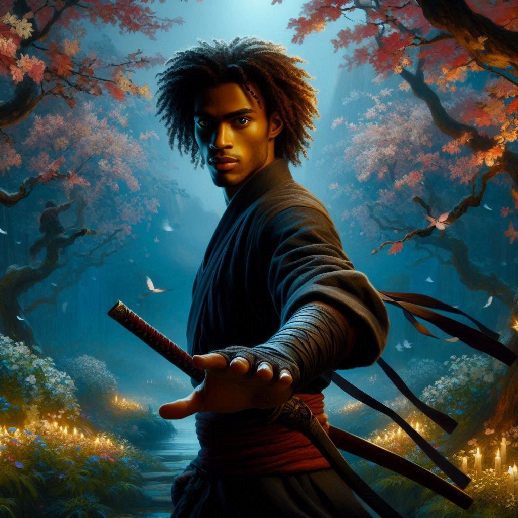 Moonlit Garden Fantasy