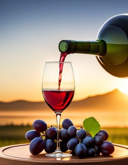 a glass of wine a day keeps the doctor away 🍷  by @RoseRed