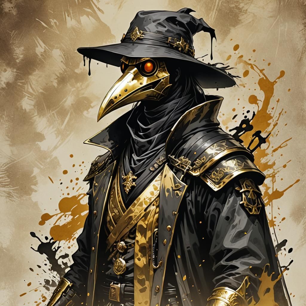 Golden Plague Doctor