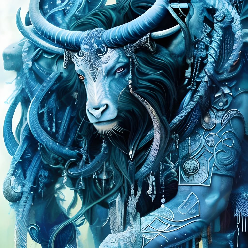 The minotaur   by @scarletgenesis