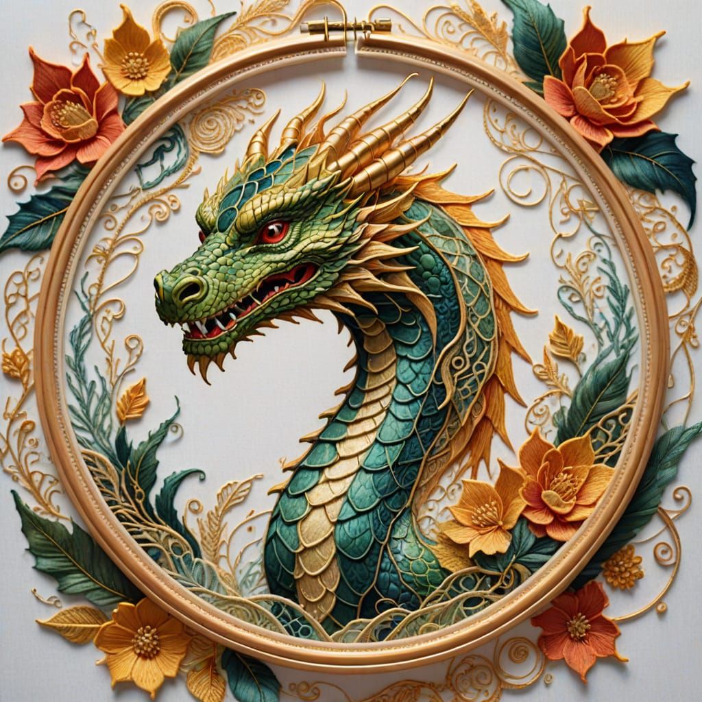 it should include everything the current image has except the white/gray background behind the dragon and flowers.  there should be no backg...