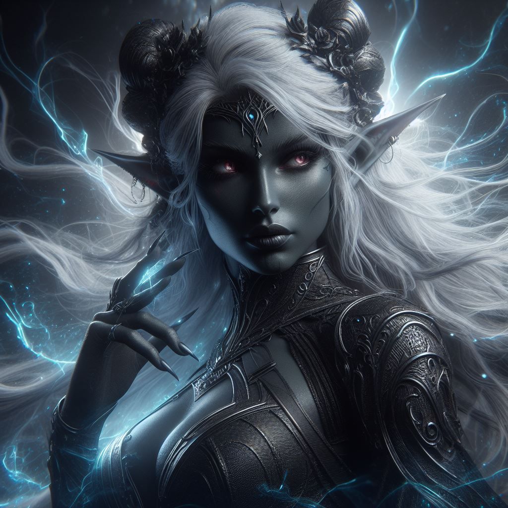Drow sorceress