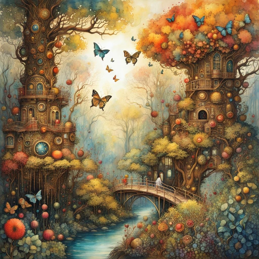 Fantasy Tree Houses
