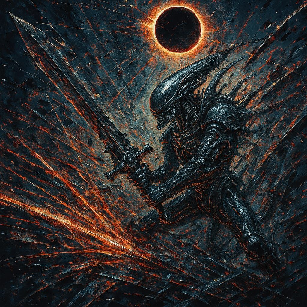 Distorted Xenomorph Knight (Uploaded)