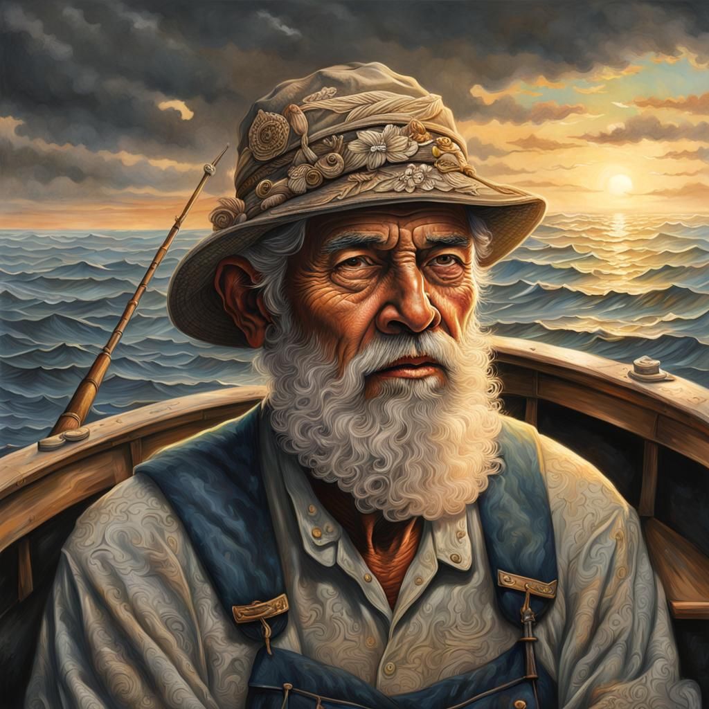 The Fisherman - AI Generated Artwork - NightCafe Creator