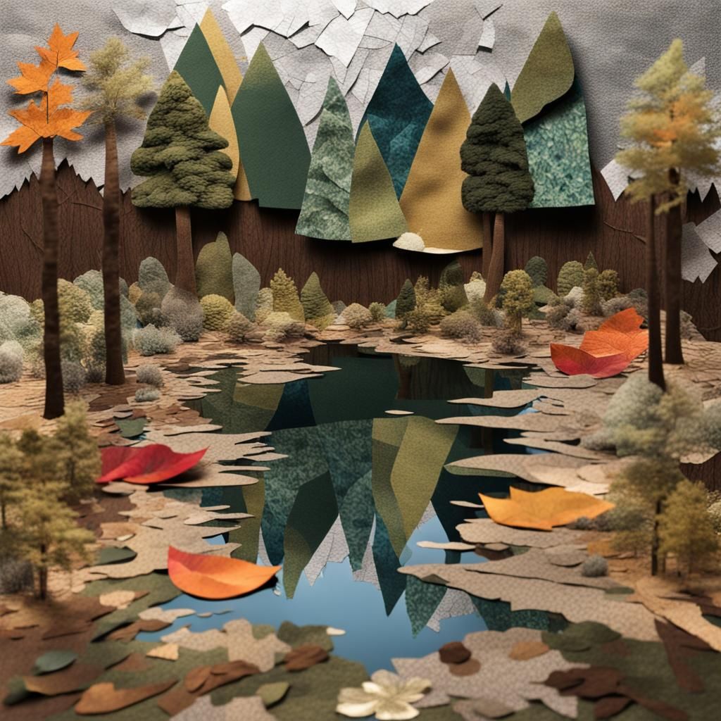 Forest Collage  by @Wave