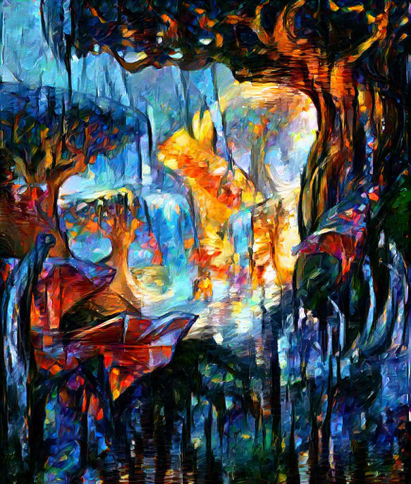 Swampy Forest Art