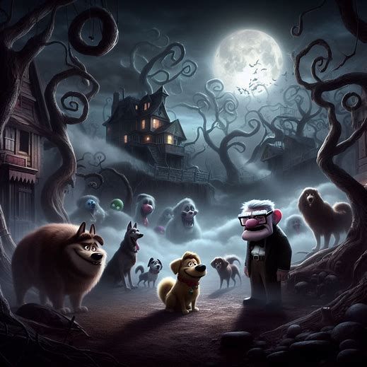 Halloween from Up - Dark Disney