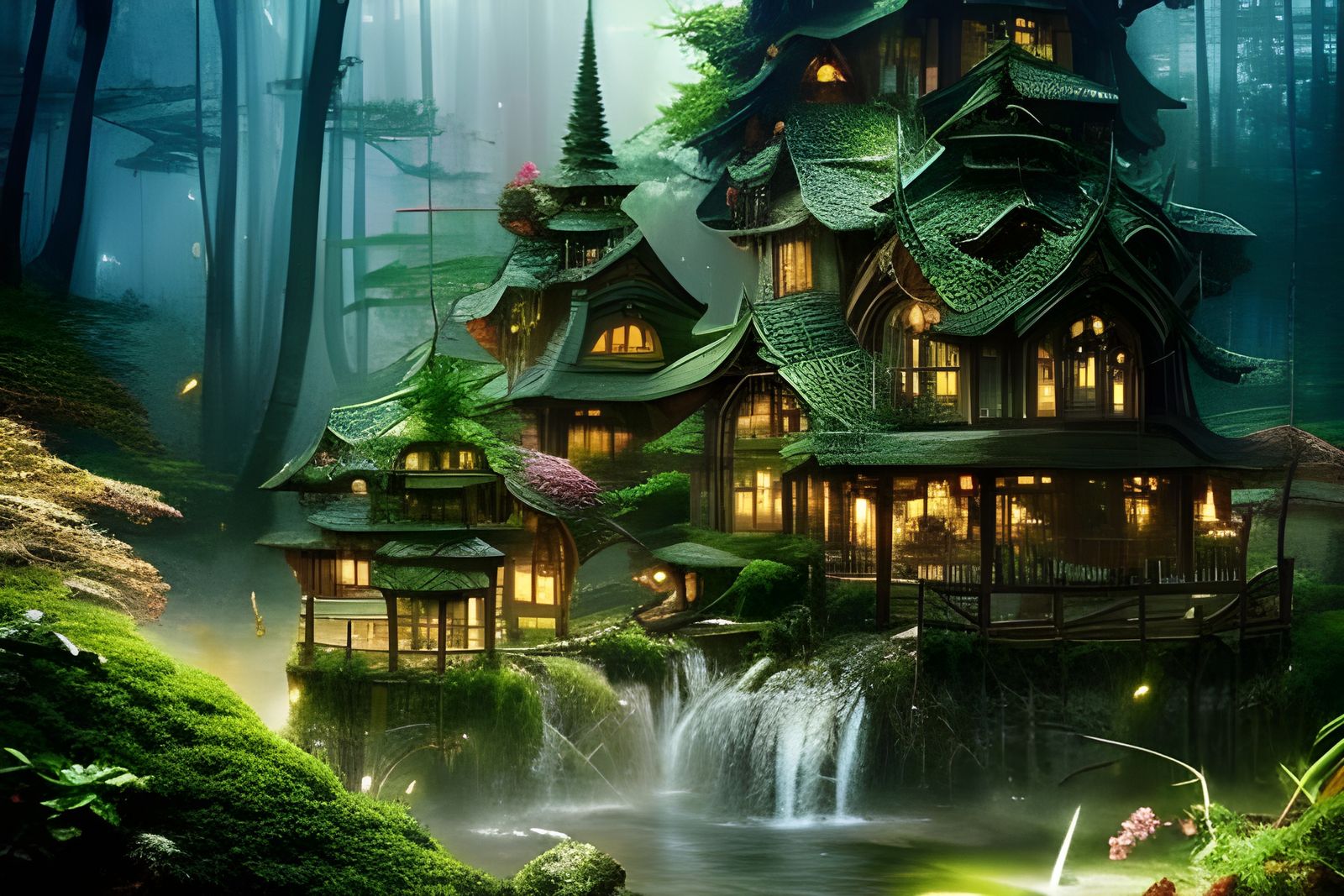 Swamp Lake  by @Pisces Rising