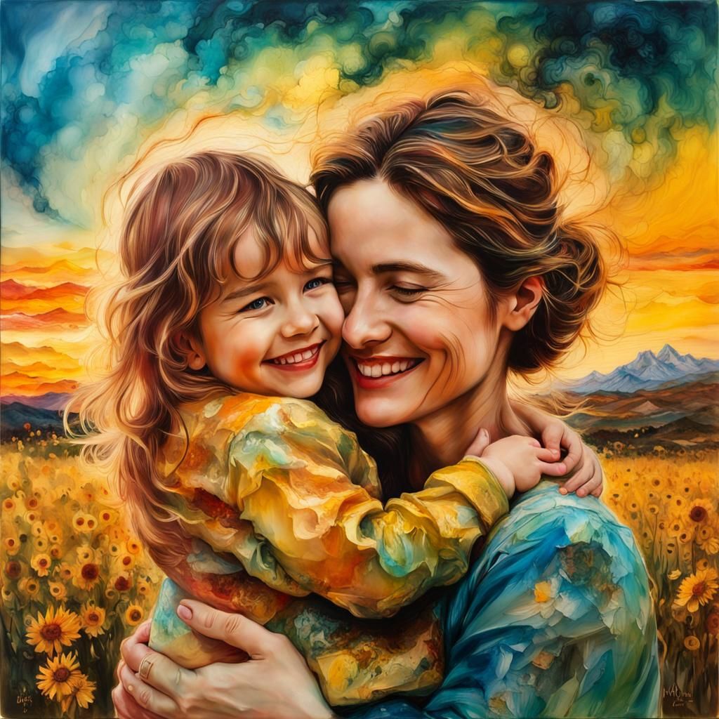 Encaustic love  by @Castorix