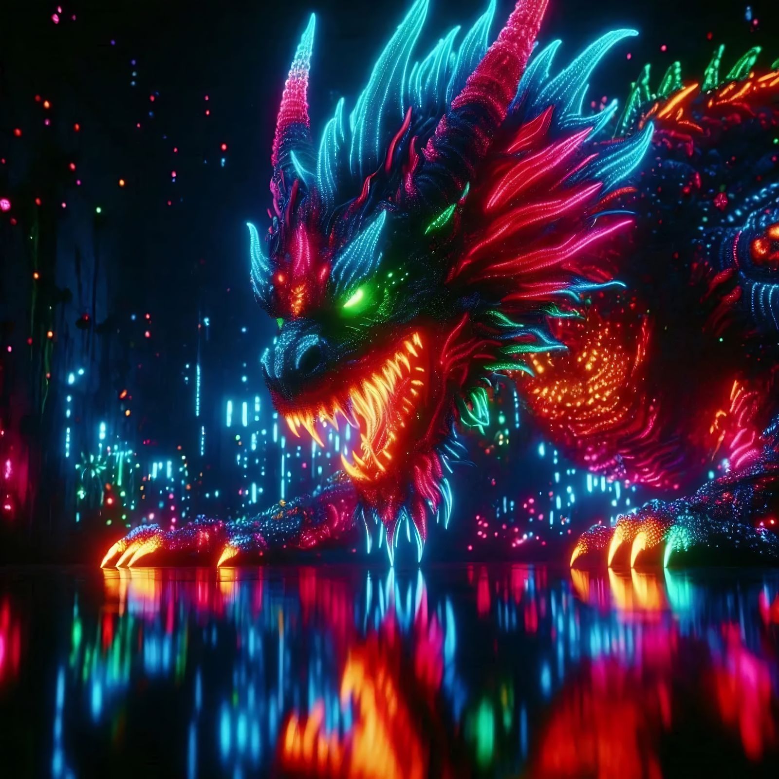 Neon Dragon