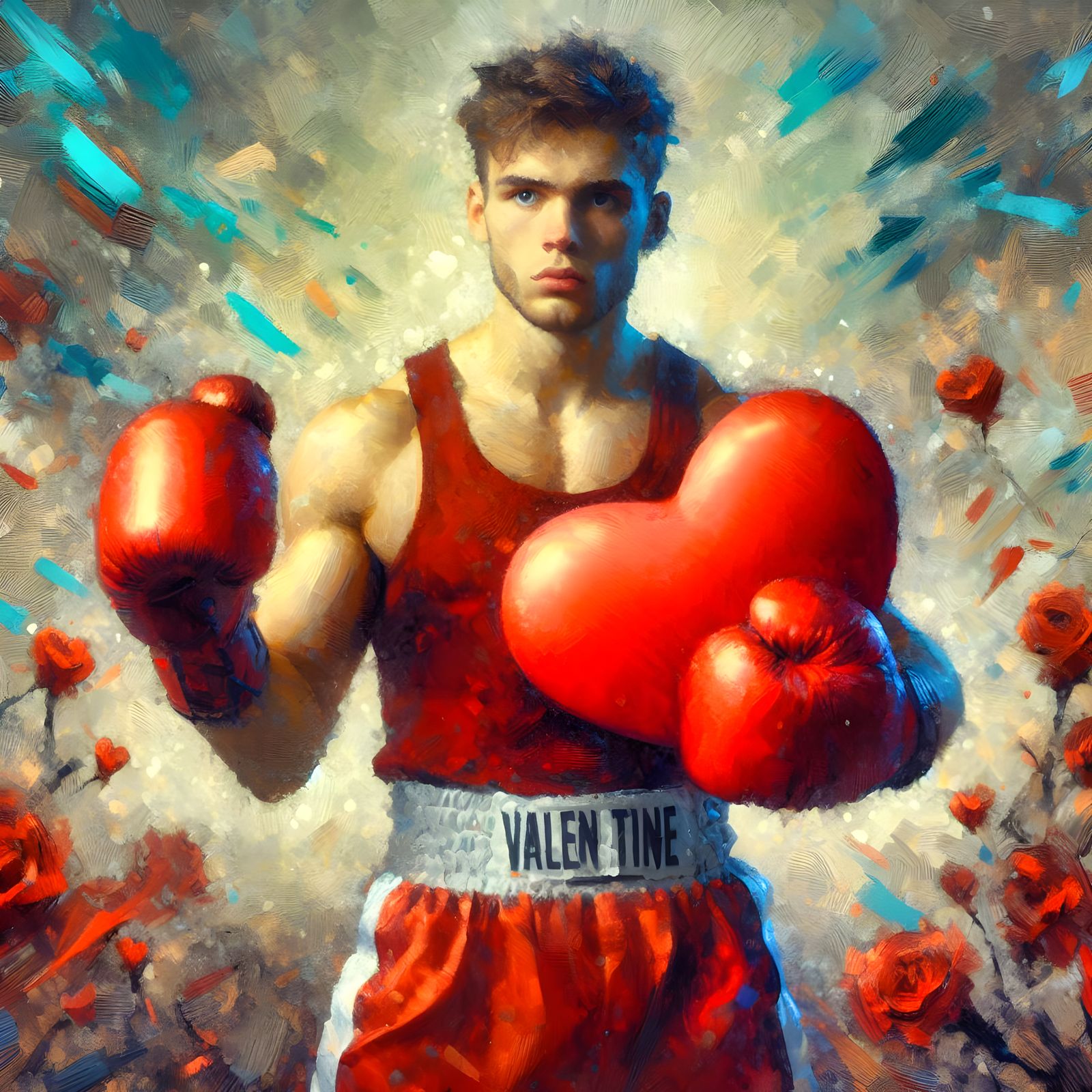 Boxing ❤️ Valentine  by @Eric