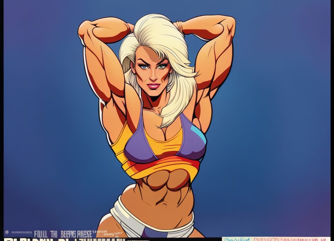 female-bodybuilder-juliette-bergmann-as-80-s-pop-artist-and