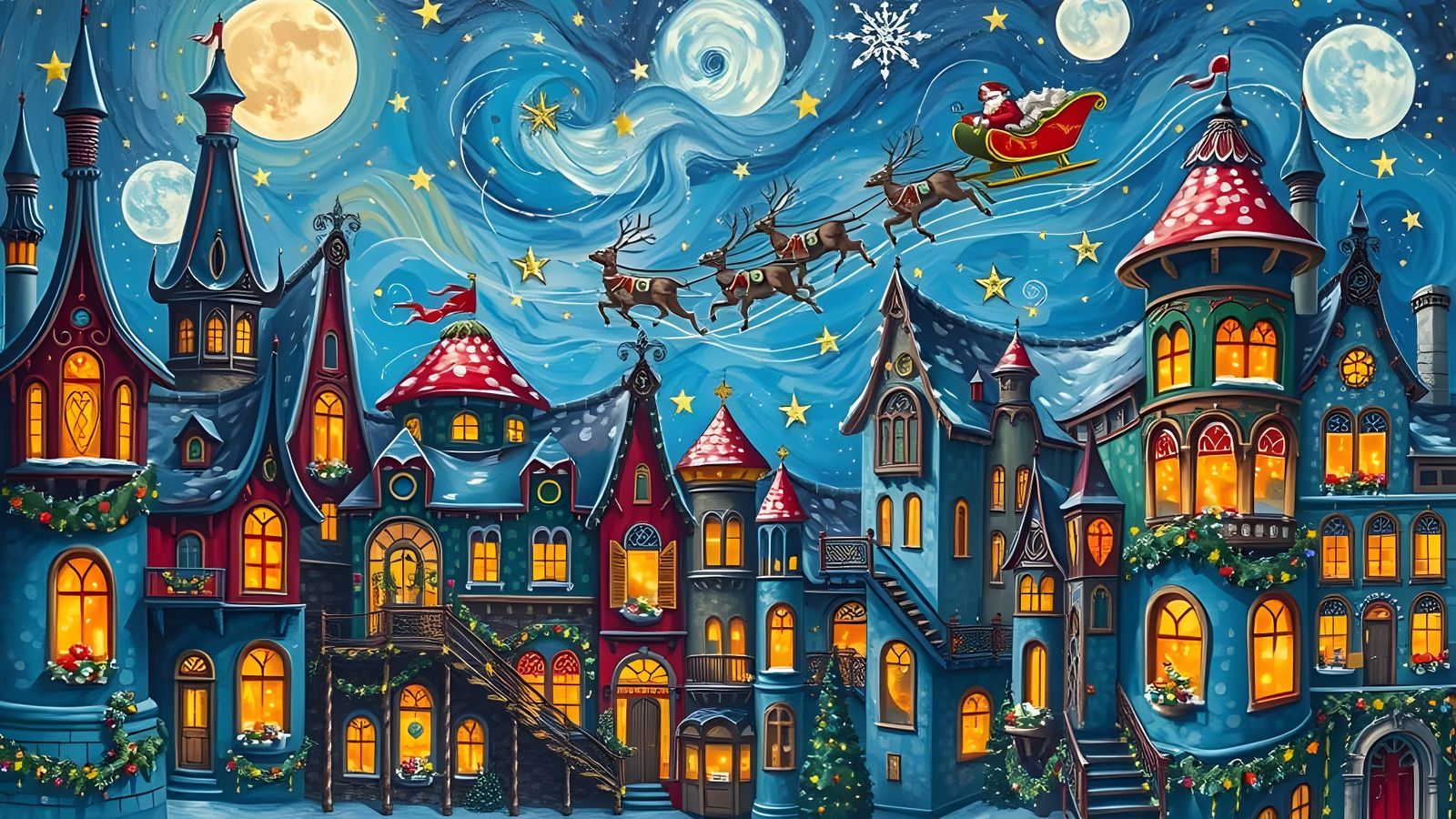 Christmas Eve  by @Pisces Rising