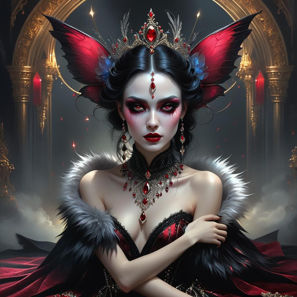 Ultra detailed digital art masterpiece, face portrait, myste...