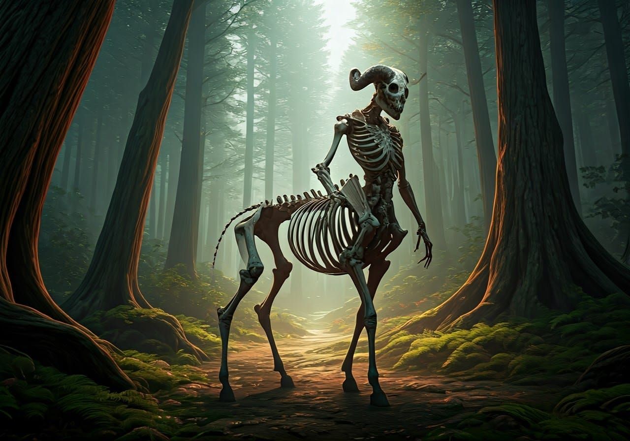Skeletal Centaur