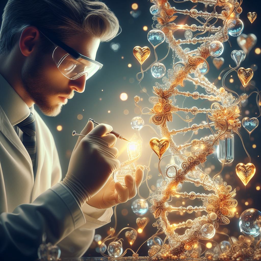 Infusing Love in the DNA 🧬💗  by @Artwist Adam
