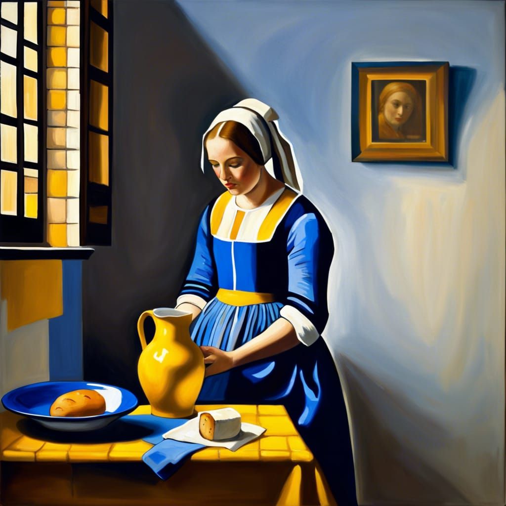 The different milk maid