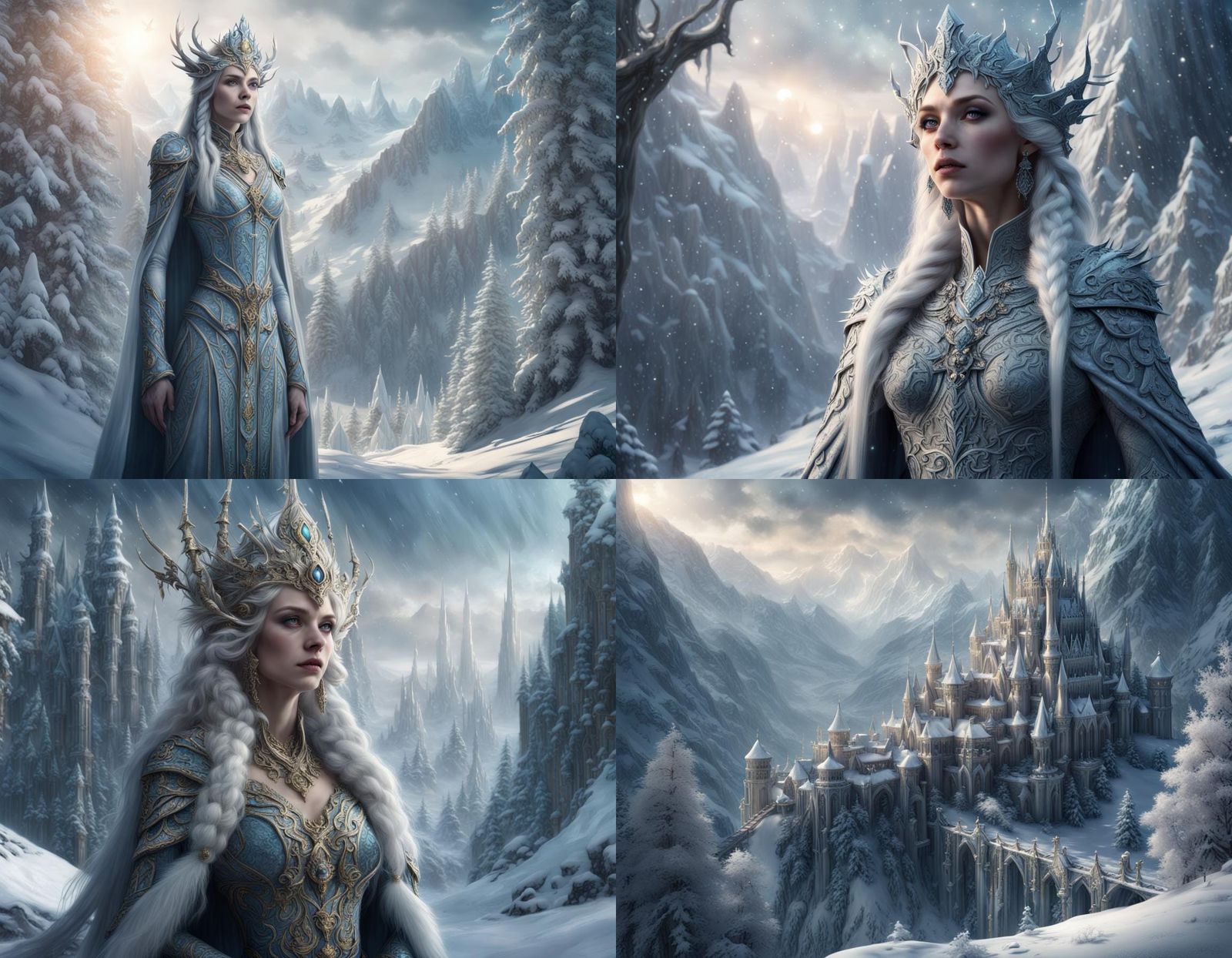 Empress of the snow elf's   