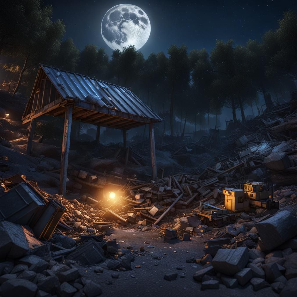 A raccoons playgorund