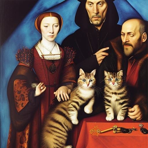 Vampires, kittens and flowers
 By Hans Holbein, Valentin Ser...