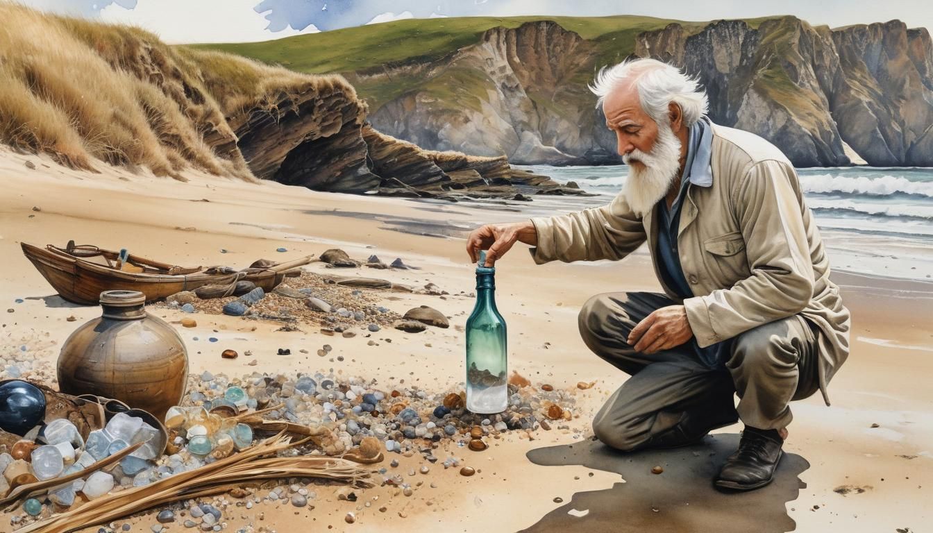 The Beachcomber  by @Billy Ruffian