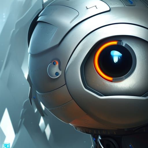 Floating Robot Eye