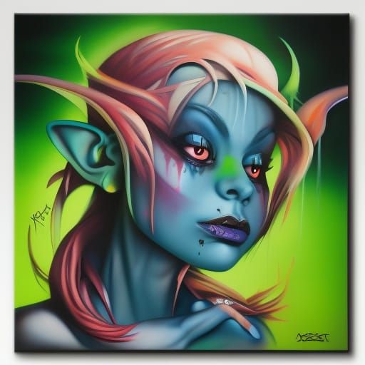 fancy female goblin