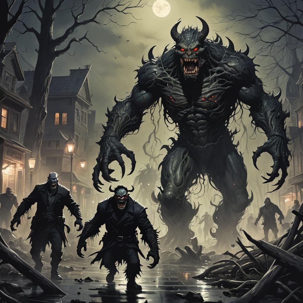 monsters roaming the night