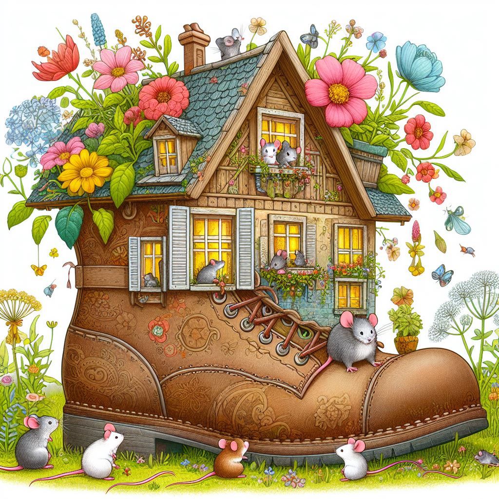 Boot house for mice 4