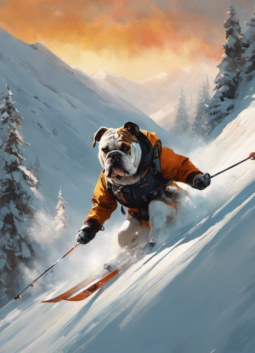 skiidog  by @IntelligentZombie