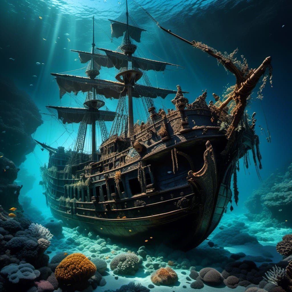 Underwater Shipwreck