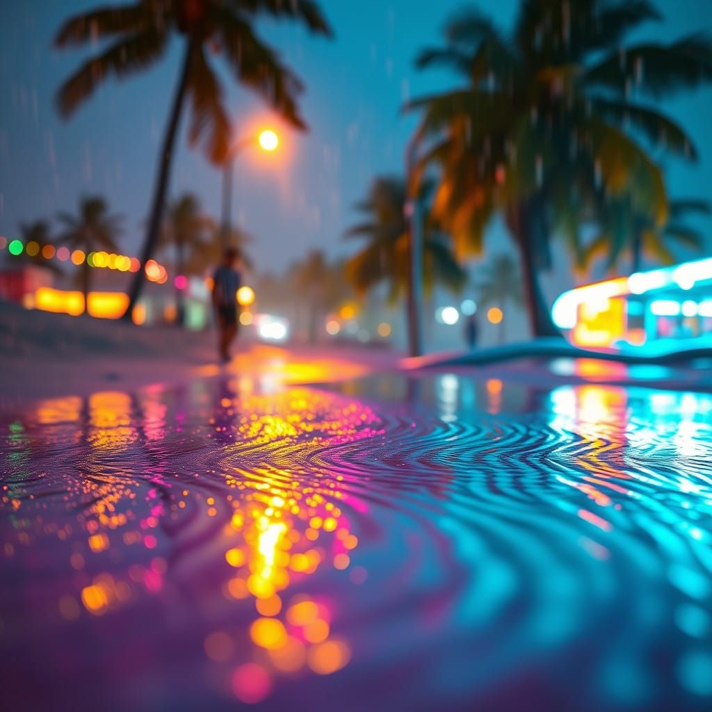  Iridescent  beach   by @Zack hills