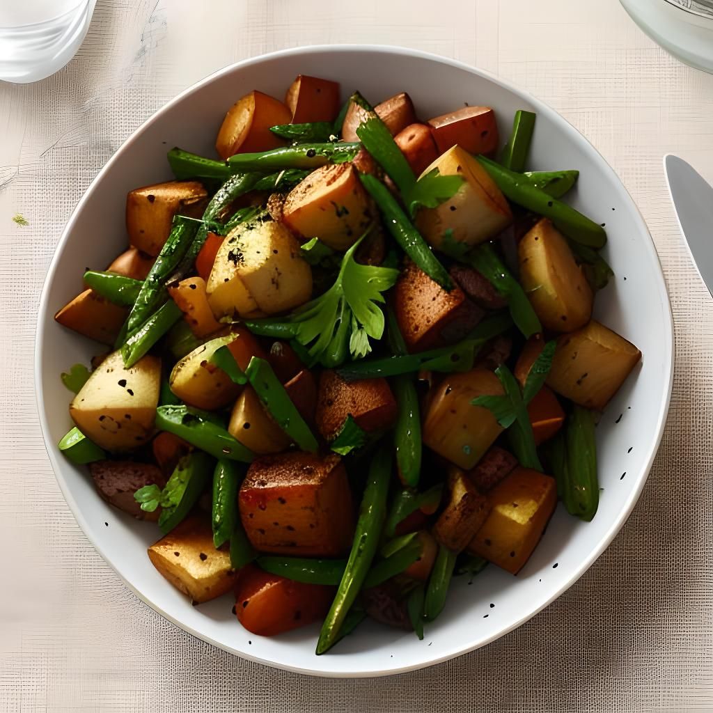 A Sweet Potato Image Generated by AI