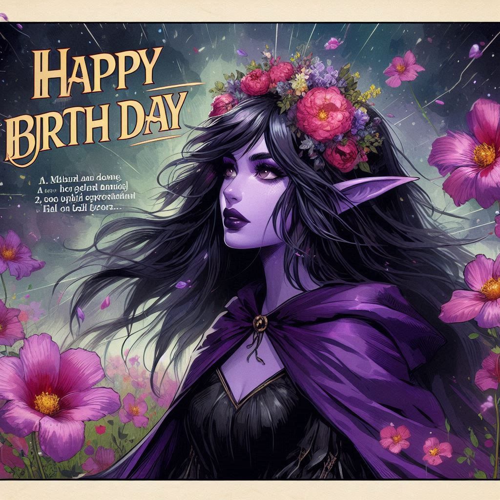 Happy Birthday my Dear D Friend !!! ^^