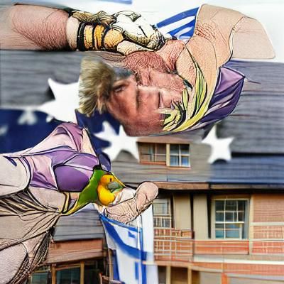 Joseph joestar love Donald trump