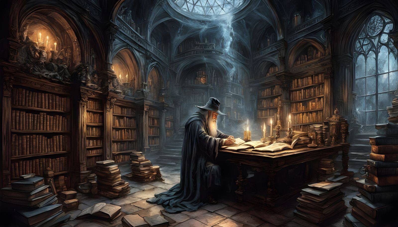 THE WIZARD   by @ROBIN BANKS