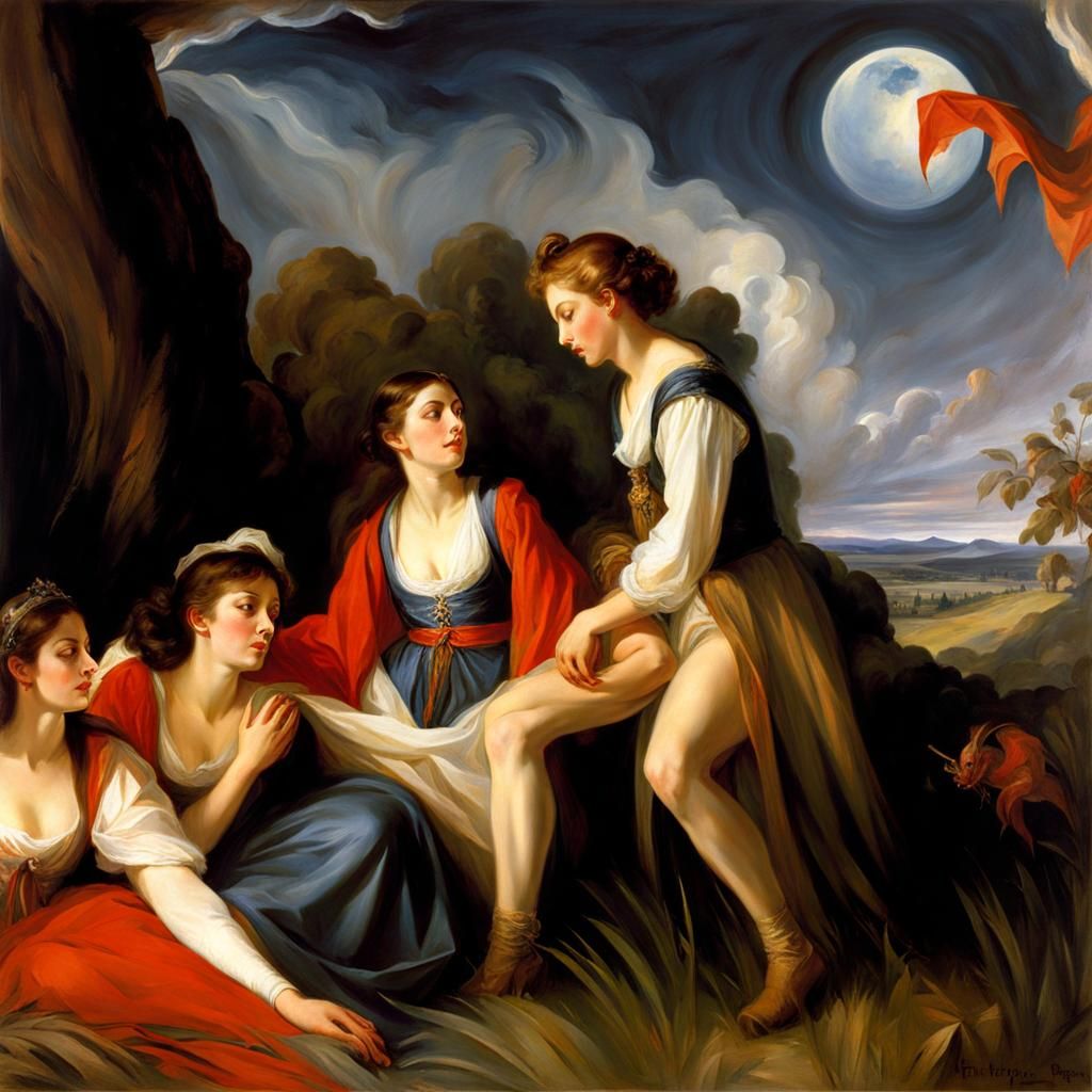 Vampire as pure Spirit, elevated above any narrative 
By Zin...