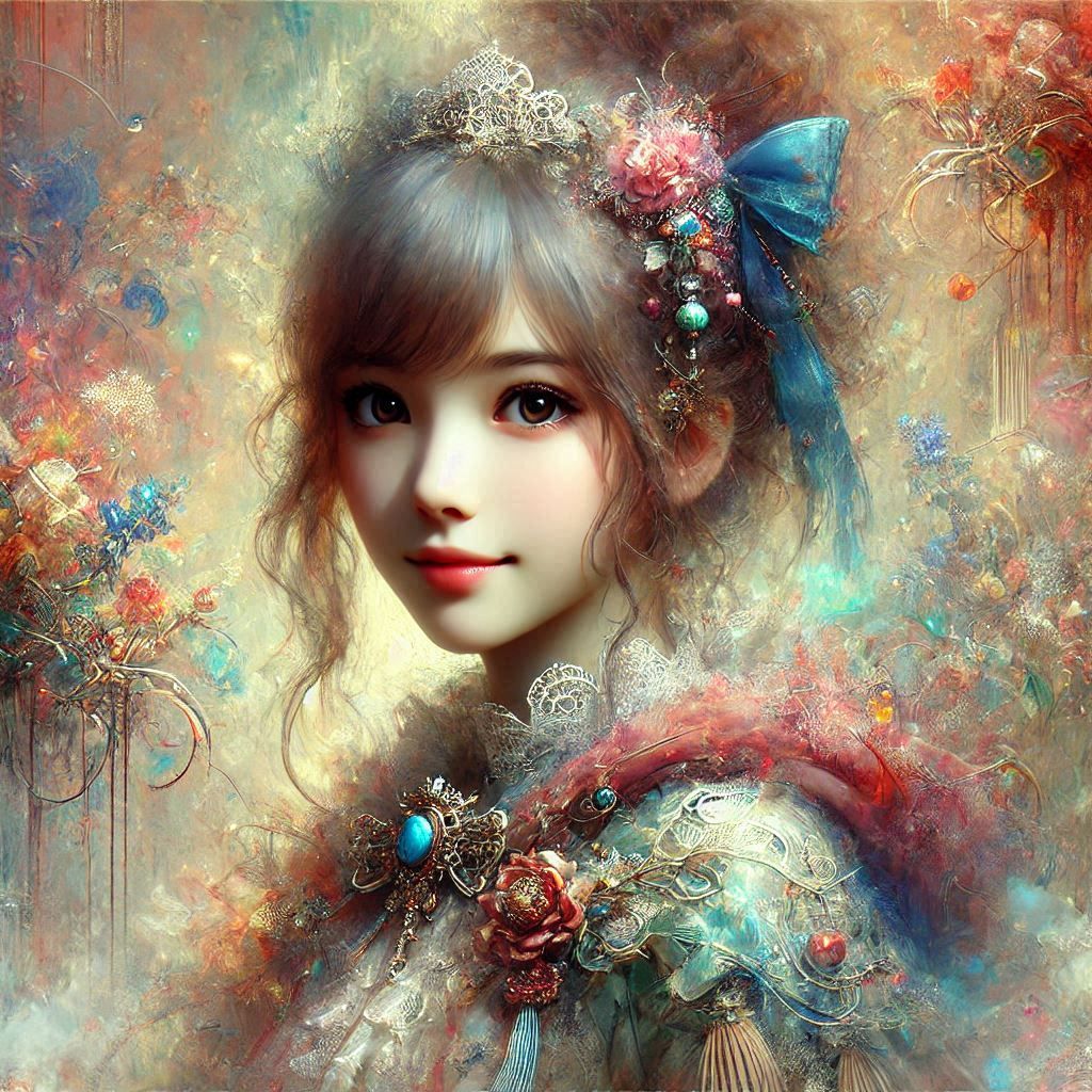 Adorable young woman