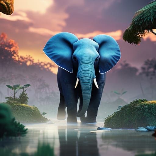 Jumbo AI Generated Artwork NightCafe Creator