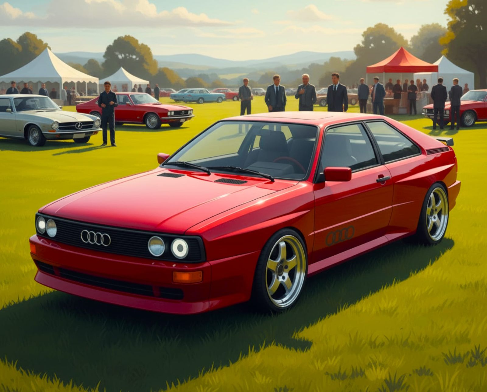 Audi Quattro Revival, Concours Show